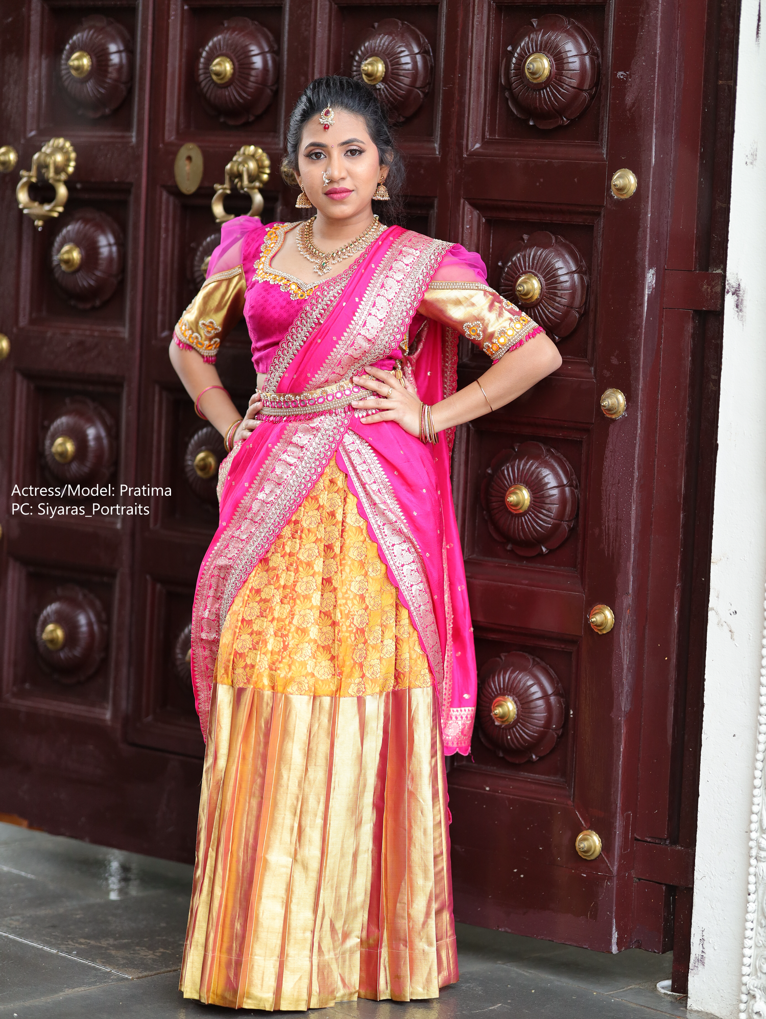 Traditional Half Saree