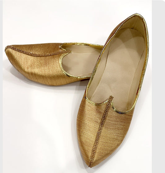 Handmade Indian Wedding Mens Shoes Jutiya Elegant looking for Men size 10 Instock|Mens Jutiya| Ready to ship from NC