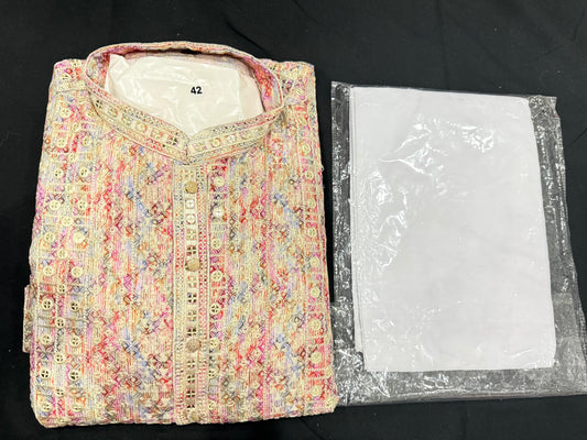 Step into elegance this festive season with our Men’s Kurta Pyjama Set 👌🪔. Size available in 38 and 42