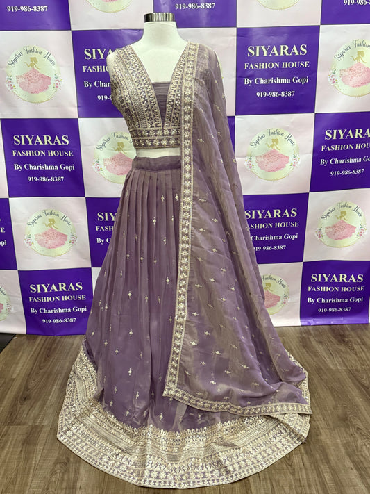 Beautiful Wedding / Party wear lehenga available in size 40. can be altered to smaller size if needed.