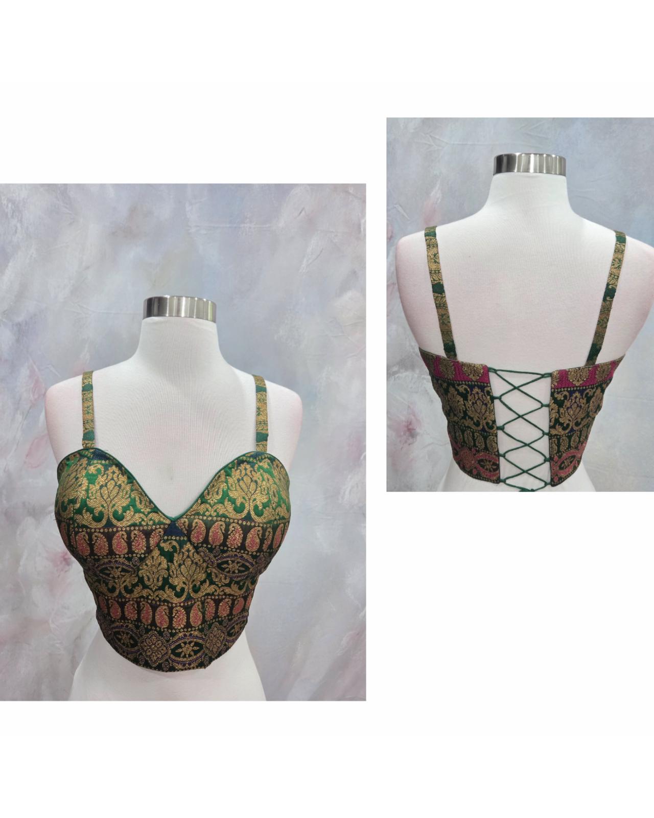 Beautiful Corset for bridesmaids glam night out party wear this ones a total head turner
Size 34 to 36