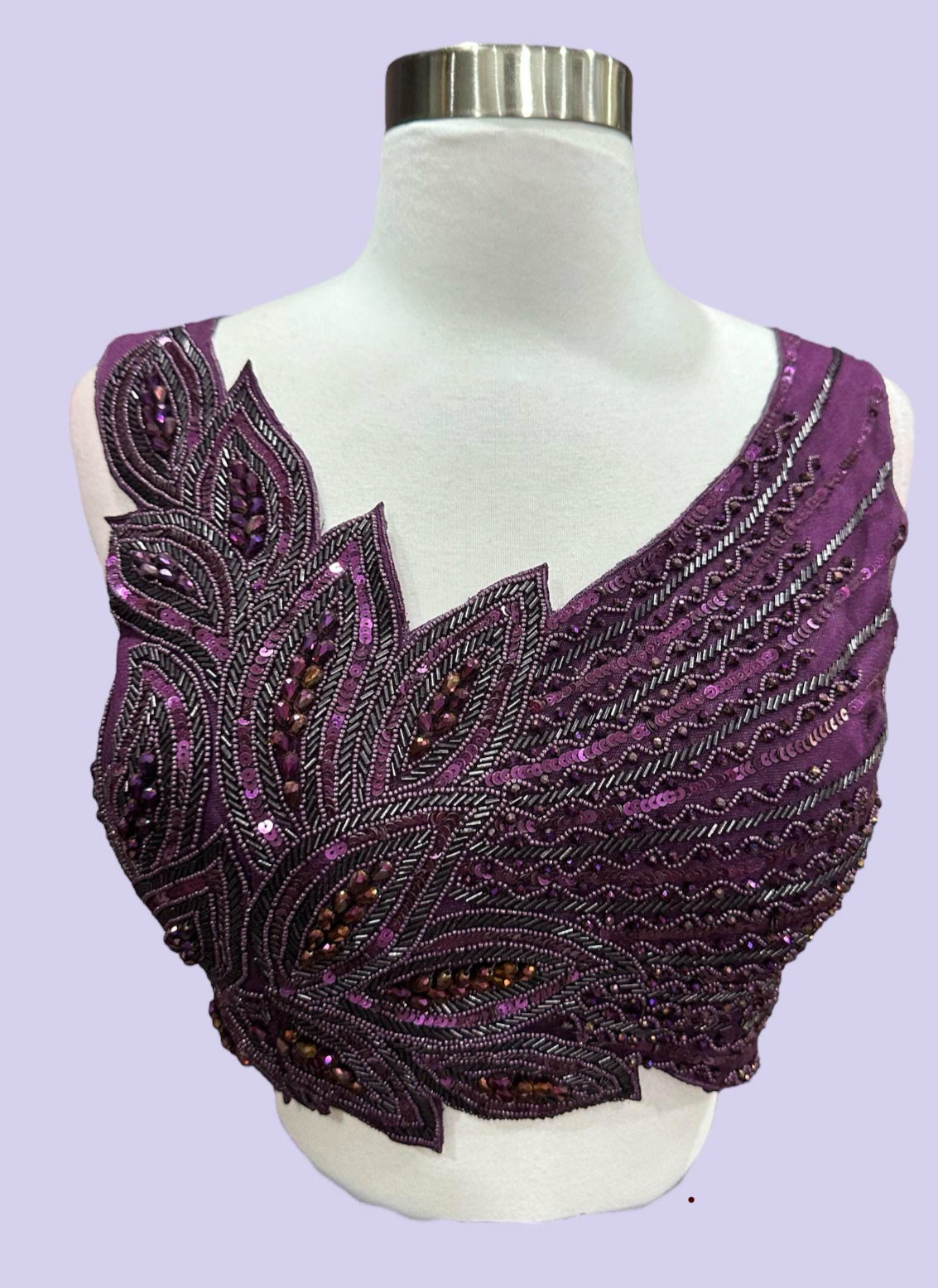 Beautiful Indowestern style cocktail saree/one mins saree in size 38/40 wedding wear