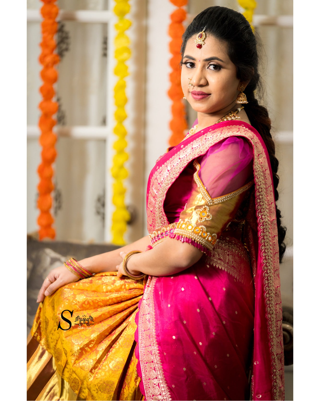 Beautiful Premium Pure Kanchi Pattu Lehenga/ half saree for half sare function/ wedding occasion. Fits size 34 to 38