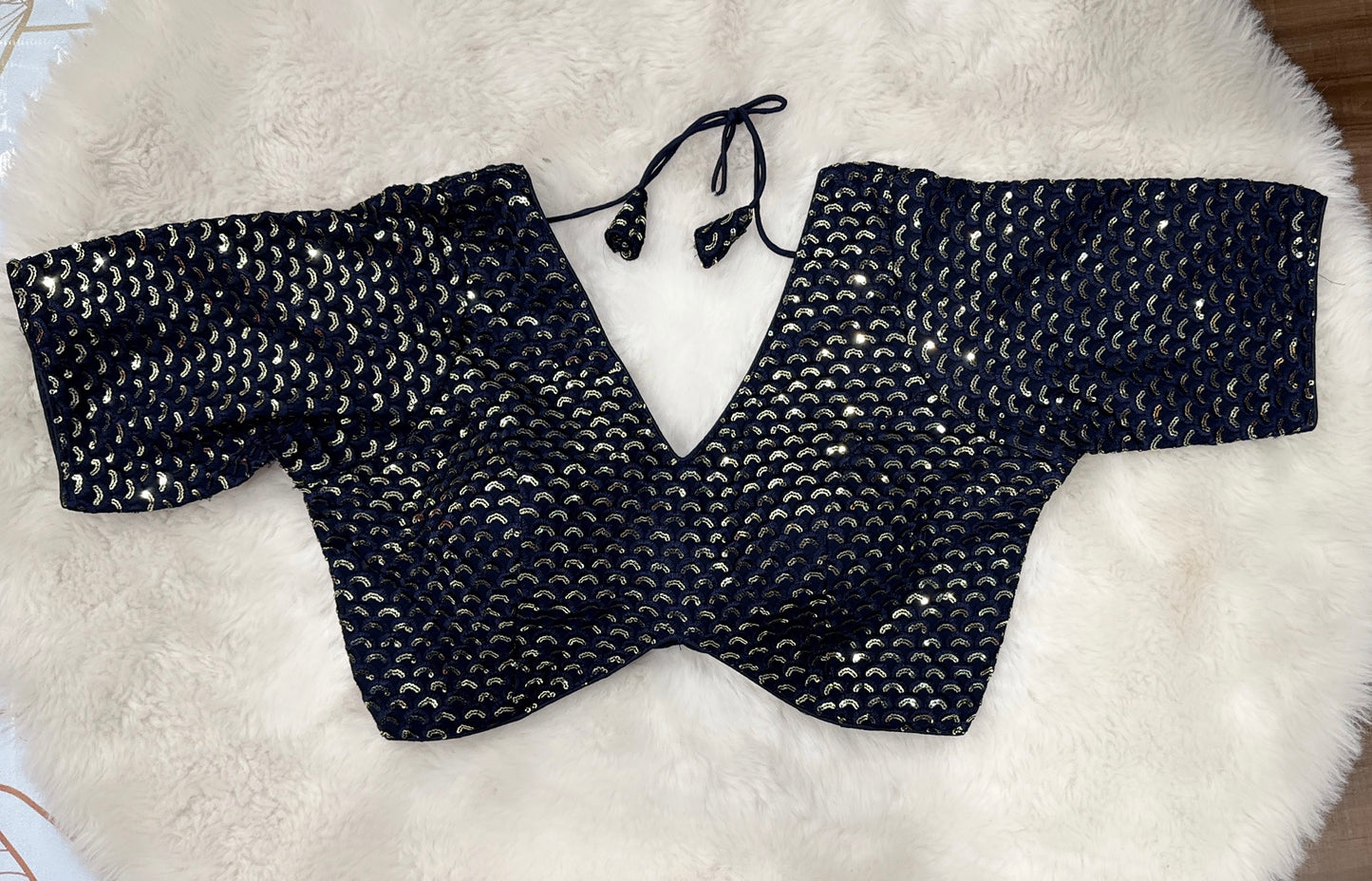 Pretty sequin Partywear blouse available in size 38