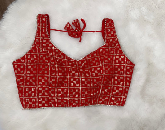 Beautiful party wear Designer sequin Blouse perfect for any occasion. Hands are attached inside. Available in size 36 / 38