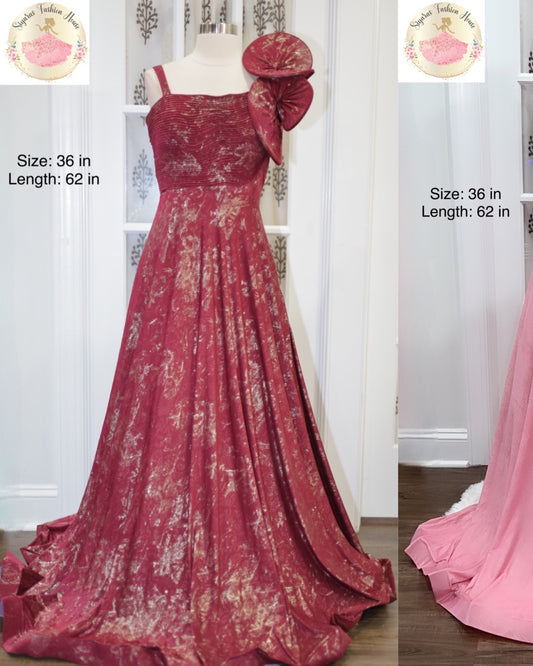 Subtle Sophistication Embracing Pastel Tones IndoWestern Gown