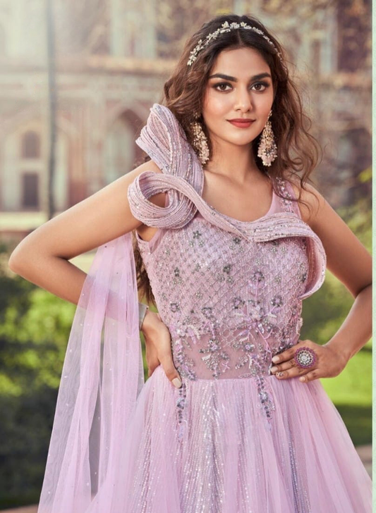 Heavy Wedding/ PartyWear Designer Evening Gown