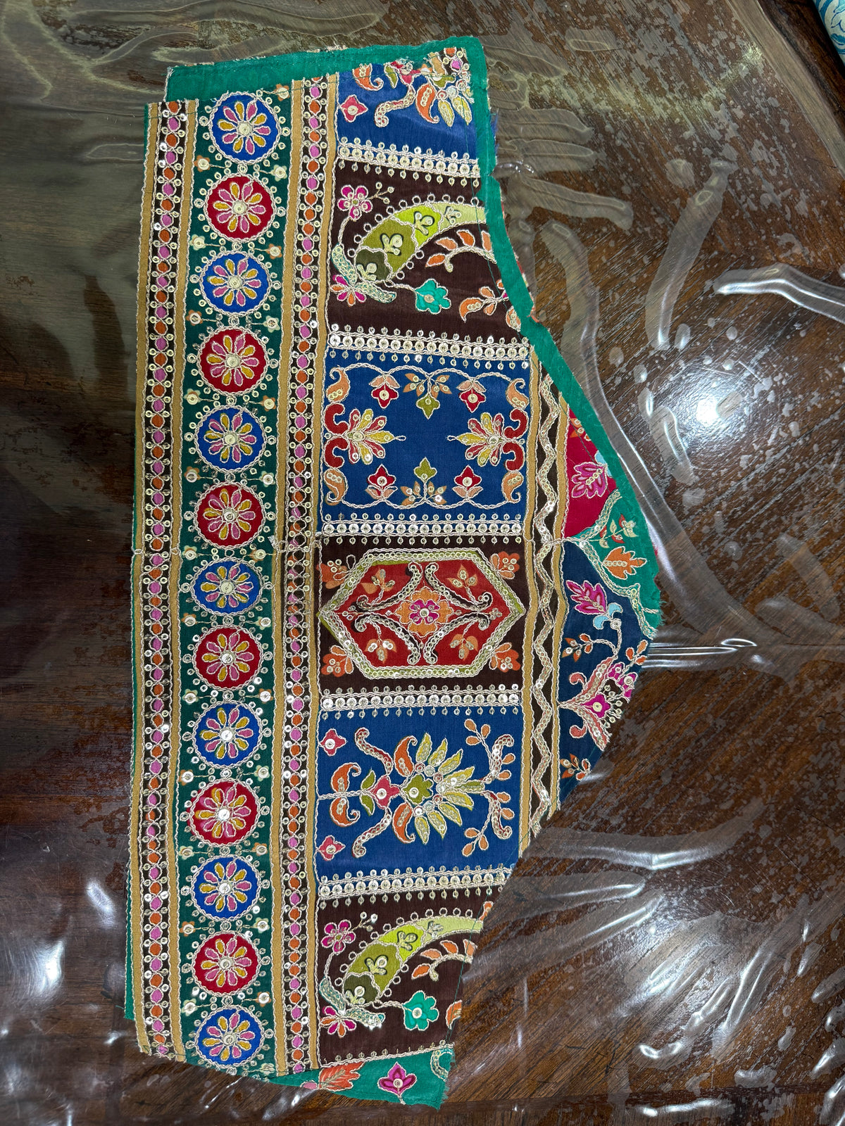 Beautiful Customized Position Print Designer Lehenga. Perfect for weddings. Available in chest size 40 to 46. Skirt waist 32 to 34.