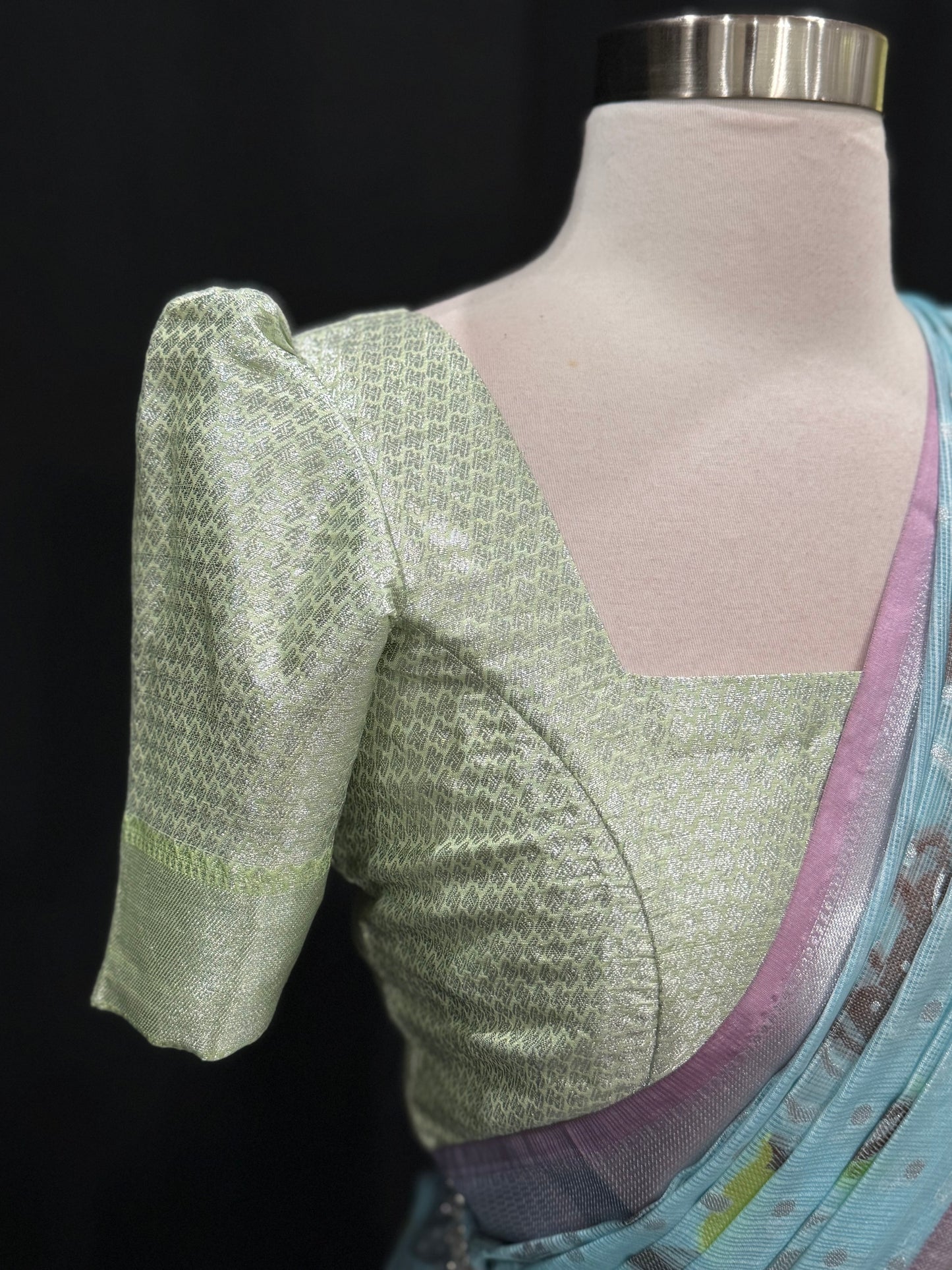 Beautiful customized Zari Kota premium quality Tissue Lehanga with matching Paithani muniya tissue dupatta  | Size 36-38| Partywear , wedding occasion