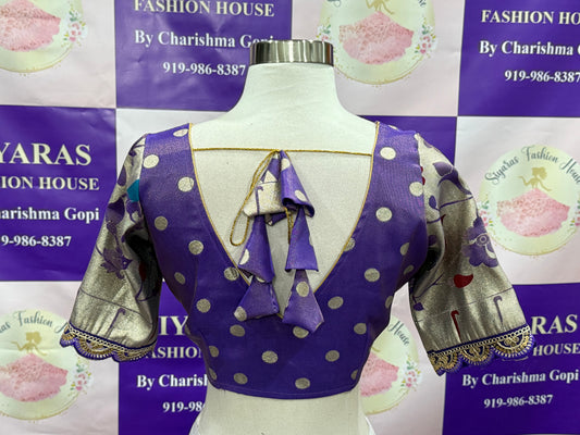 Gorgeous  Tissue Half Sarees with stitched  blouse for Teens/Adults. Available in size 36 length 43 Ready to ship USA