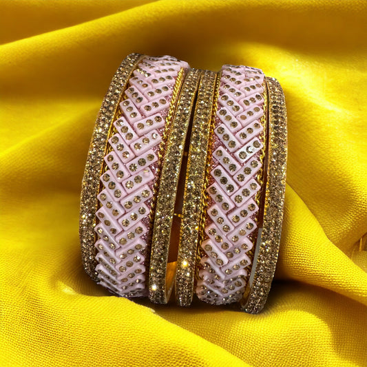 😍Beautiful Lavender party wear bangles😍