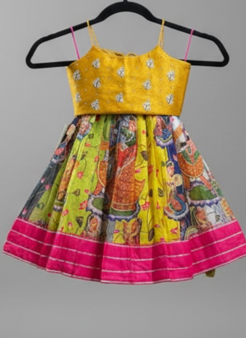 Beautiful Baby girl Lehenga for 3 to 6 month