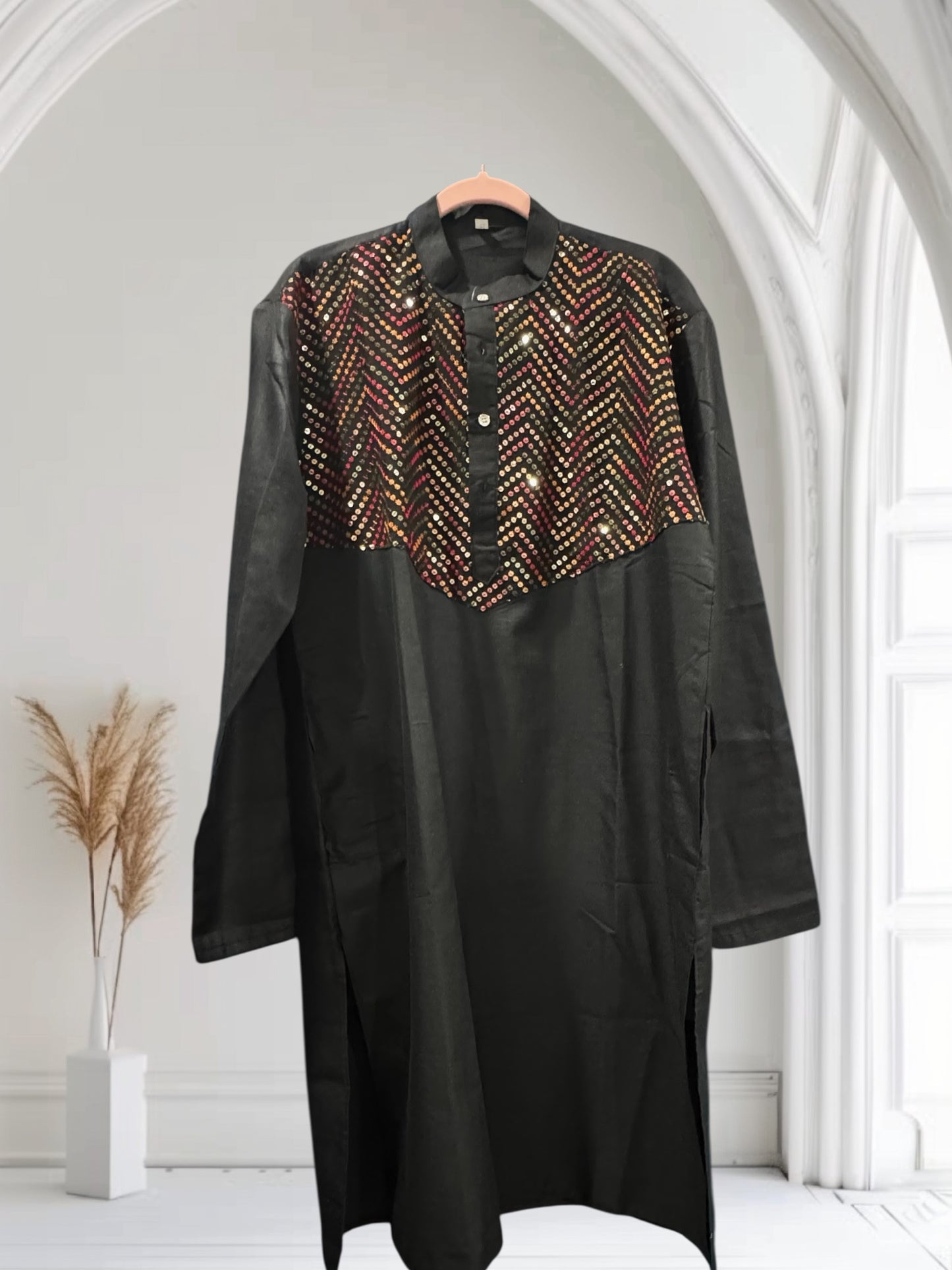 Beautiful PartyWear Mens kurta set. Available in size Large 42