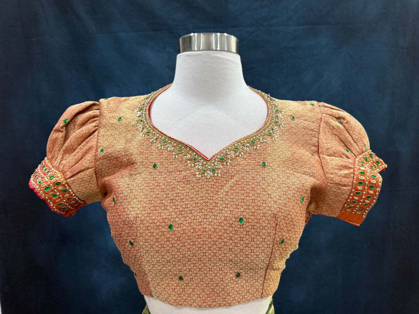 Beautiful Banarasi traditional lehenga. Perfect for Festive, wedding and half Saree events. Available in size 36/ 38 upto 40