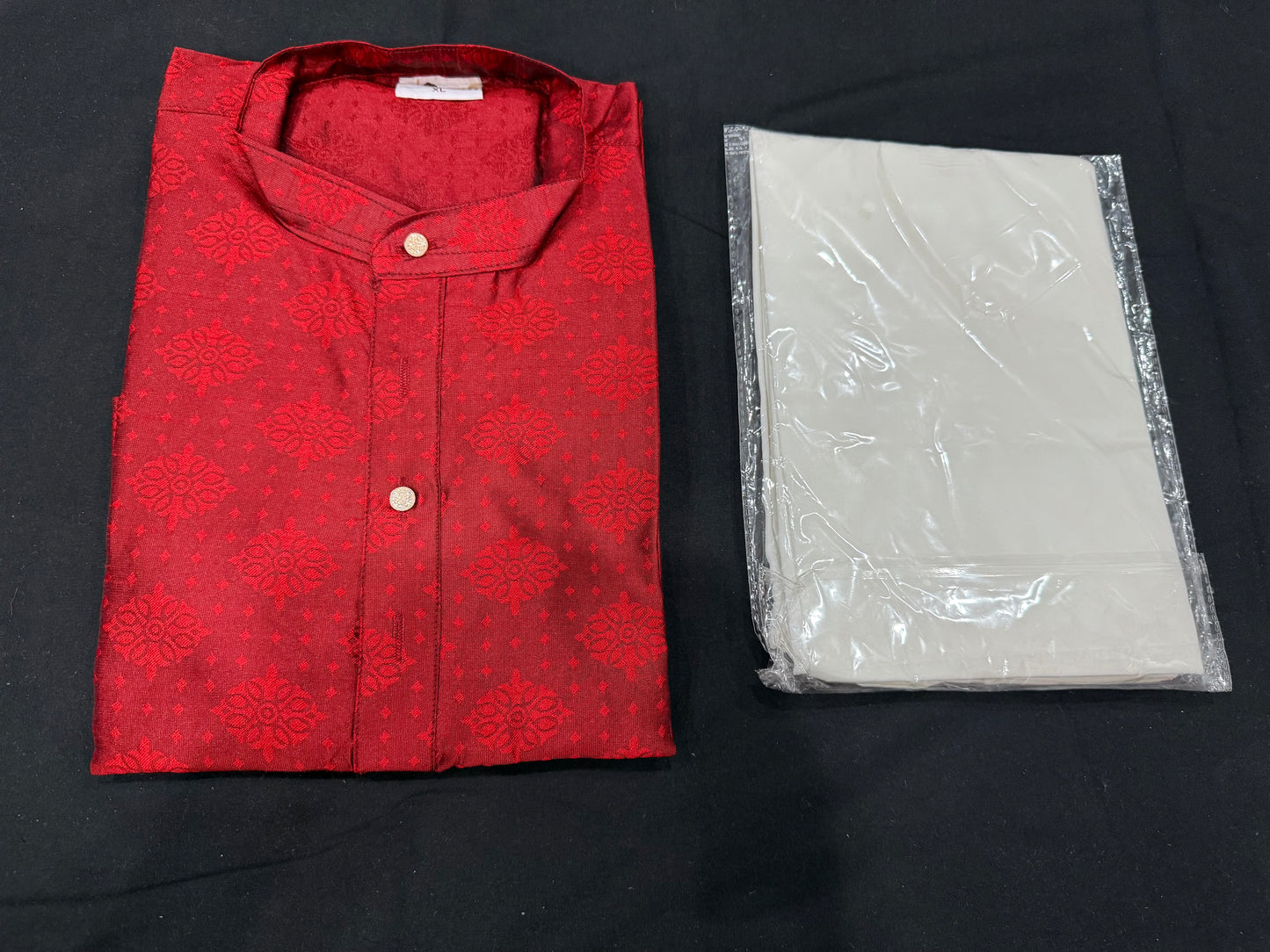 Lovely Embossed design Mens Kurta perfect for festival, wedding wear. Available in size 36,38,40,42,44