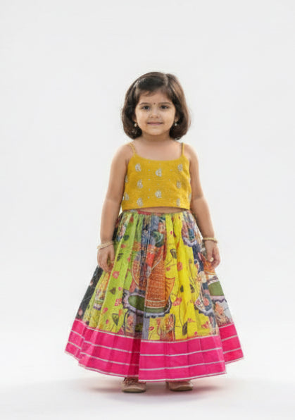 Beautiful Baby girl Lehenga for 3 to 6 month