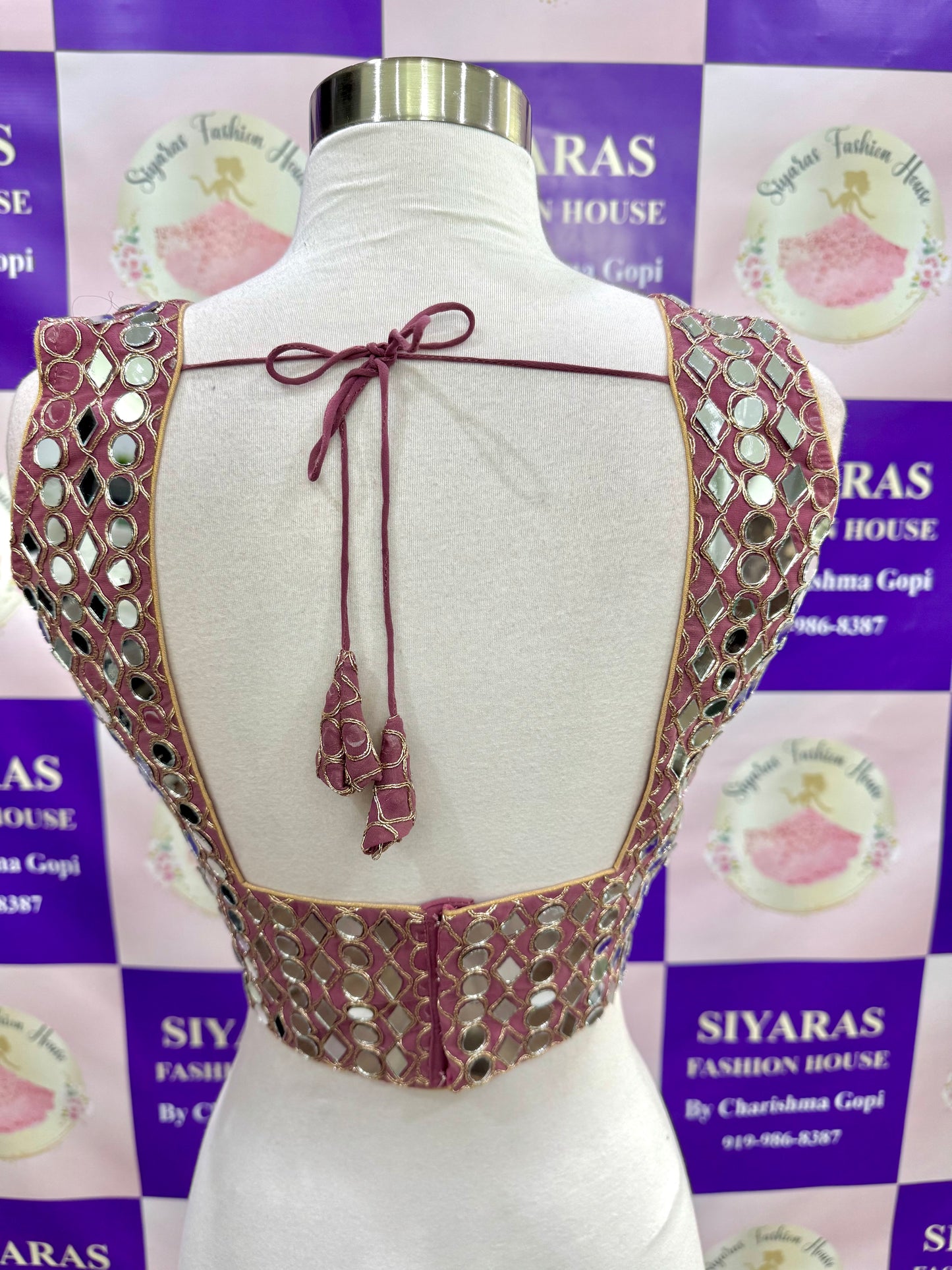 Beautiful sequence party wear saree with real mirror work border in Georgette fabric. Size available is 36/38 upto 42