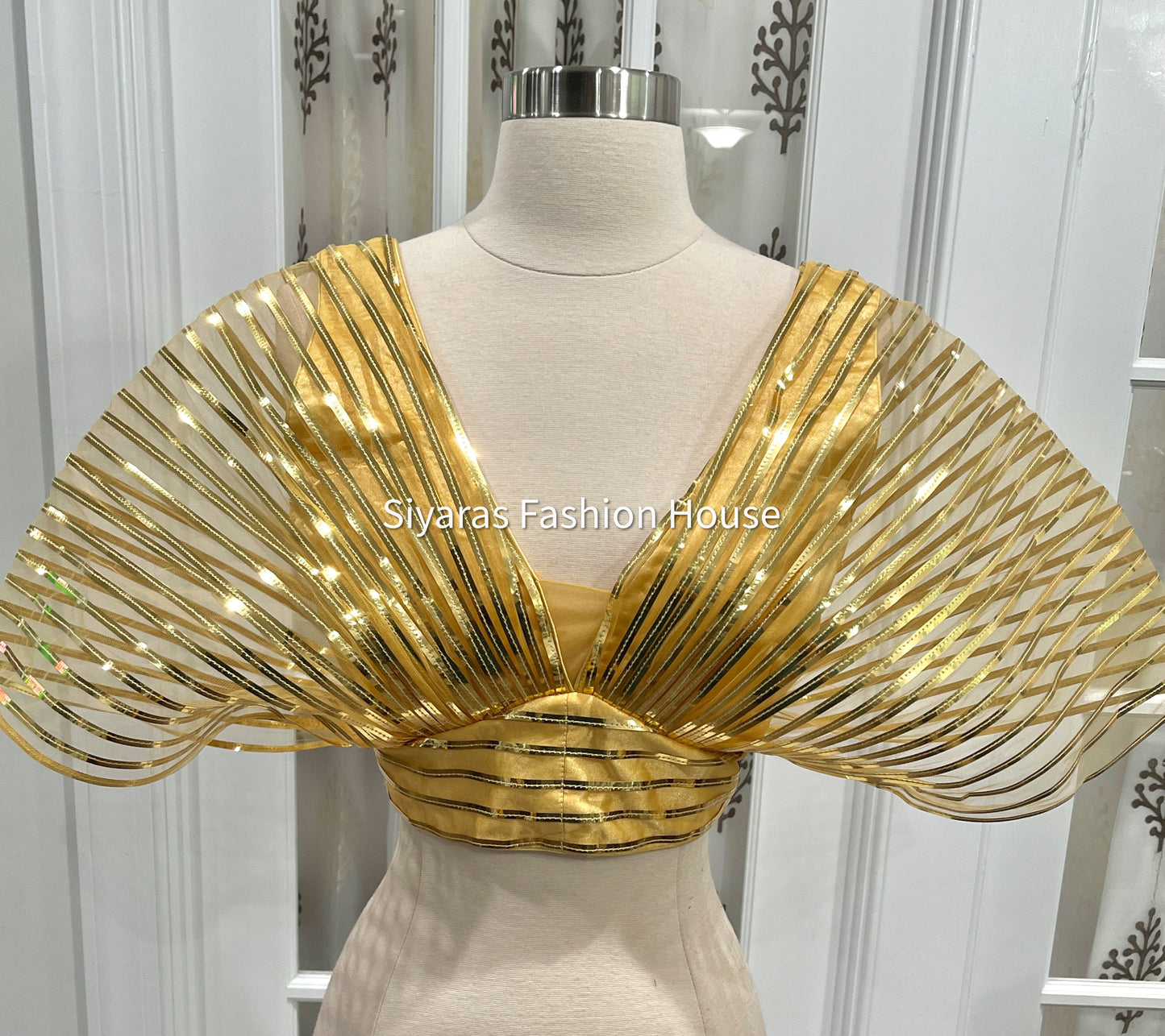 Metallic Crop Top