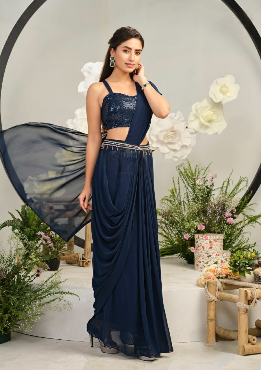 On sale!! Ready to Wear  Saree / Lehanga Dress