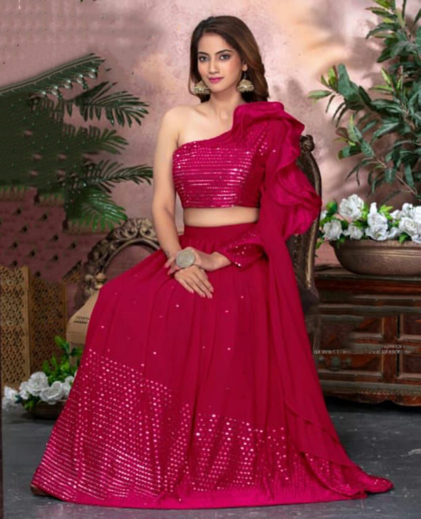 Photo of Off shoulder blouse and lehenga bridal | Dress, Lehenga designs,  Indian bridal lehenga