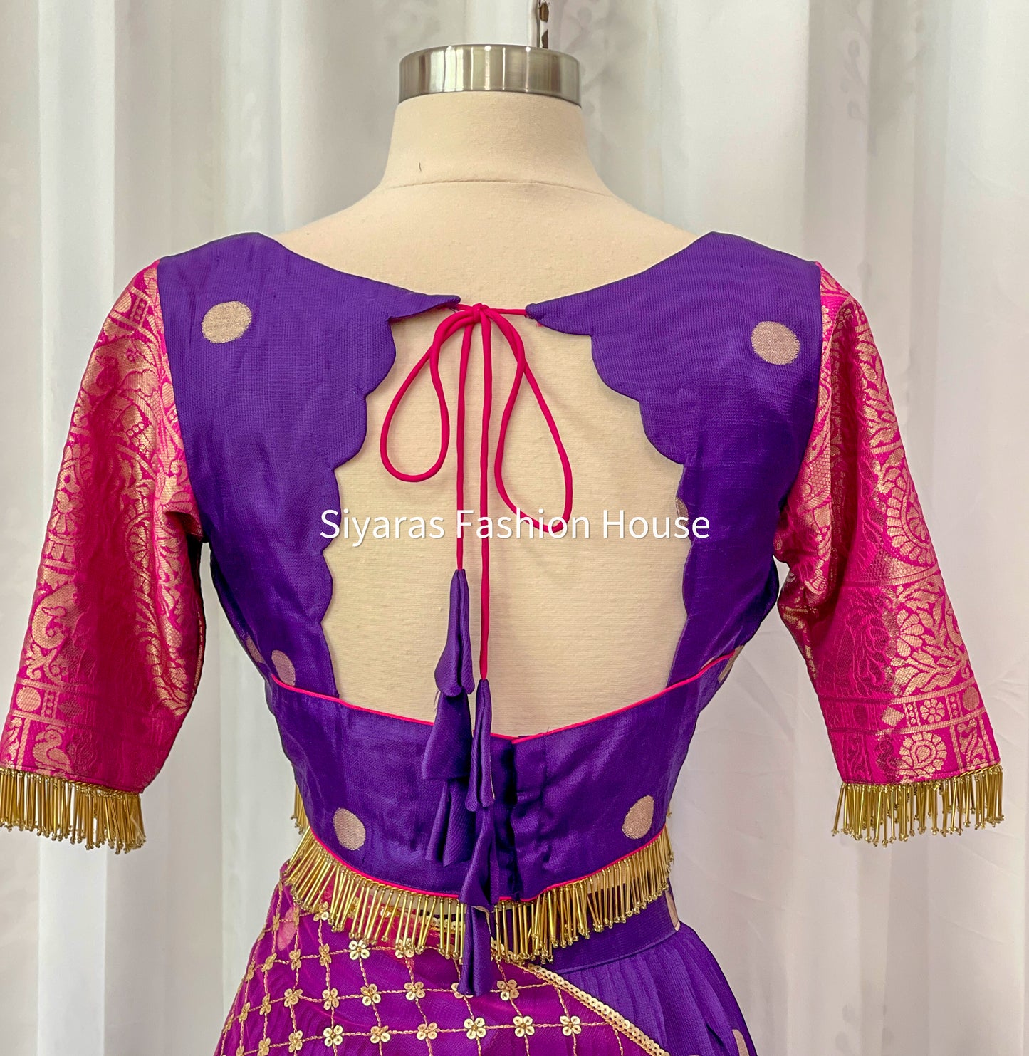 Gorgeous Half Saree Stitched| Jute silk zari border |Traditional half saree| Pattu Pavadai| Langa voni Girls | Bollywood Lehanga Set