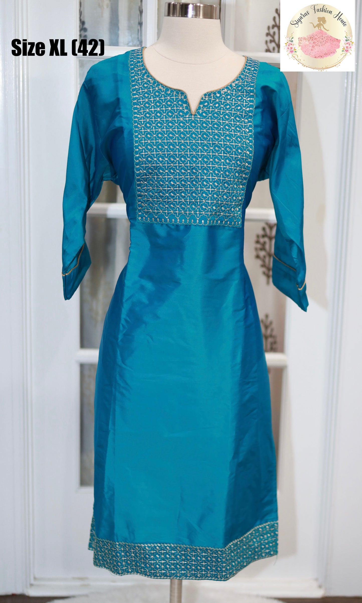 Silk Kurti Top Excellent quality in L to 2Xl