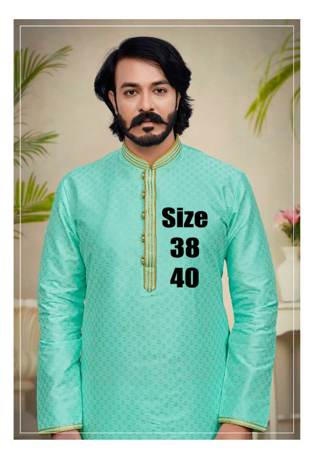 Mens Silk Kurta Set